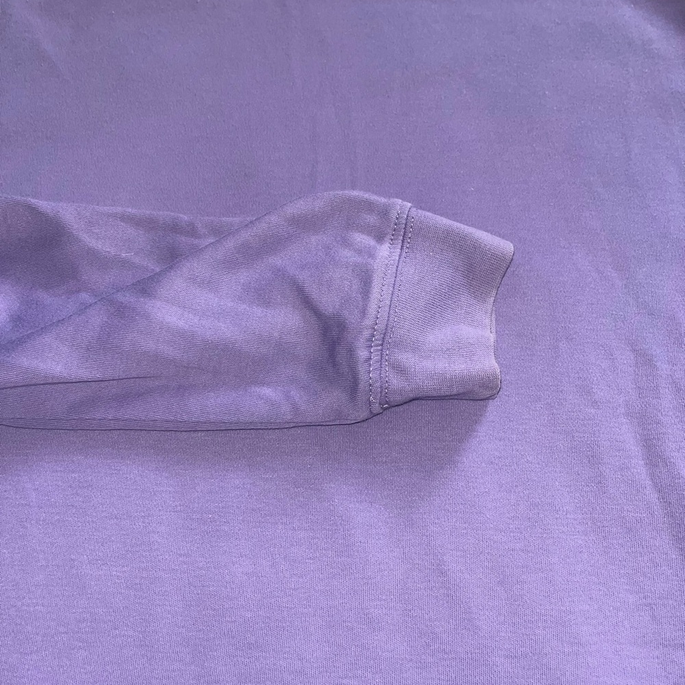 L.L. Bean Women's Long Sleeve Purple Turtleneck shirt size small - Picture 3 of 4